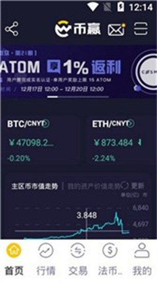 移动端资产管理界面