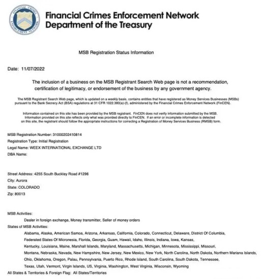 WEEX合约交易所正规资质与安全保障解析