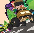 末日逃亡战车对决僵尸军团