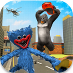 巨型猩猩城市破坏3D冒险v1.1.0 无限金币版