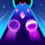 滚动双球音乐跑酷免费畅玩