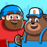 伐木工大冒险免费双人像素闯关v1.1.60 无敌版