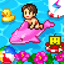 夏日水上乐园物语像素经营玩法
