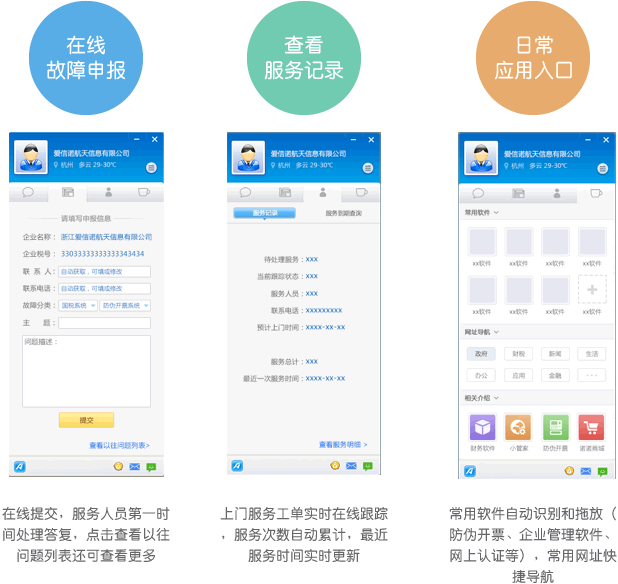 功能界面
